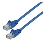 Cable de red UTP Cat 5e de 025m azul
