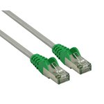 Cable de red FTP CAT5e cruzado de 1000m en color grisverde