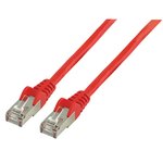 Cable de red FTP CAT 6 de 200 m rojo
