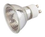 BOMBILLA LAMPARA HALOGENA DICROICA 230V 50W BIPIN GU10 BLANCO CALIDO
