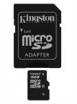 MEMORIA MICRO SD MICROSD ADAPTADOR TARJETA KINGSTON  16GB C10 CLASE 10